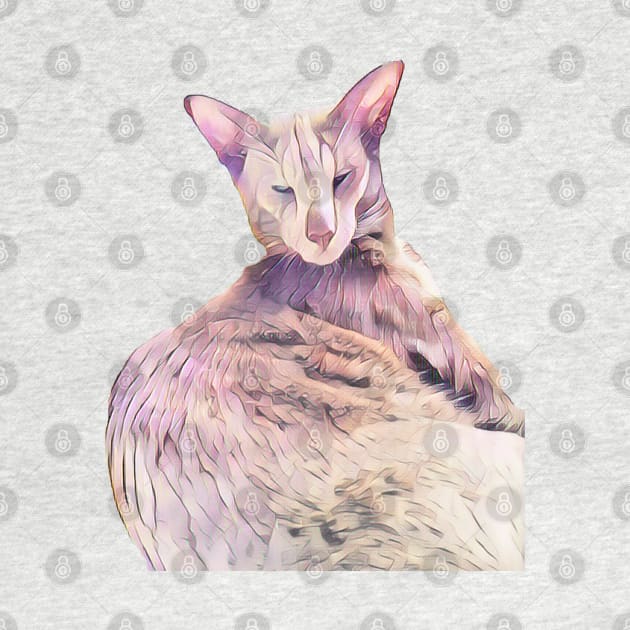 Siamese Cat by SueNordicDesigns
